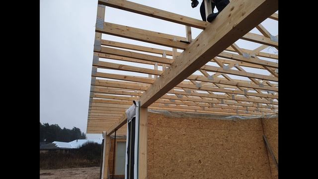 Крыша из деревянных ферм смотреть онлайн