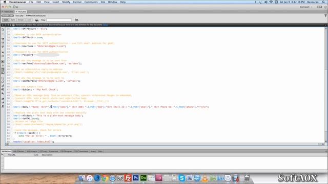 Send Email with PHP using SMTP Google смотреть онлайн