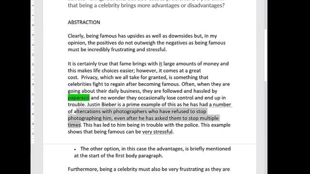 6.5G3.1 IELTS Essay - Advantages or disadvantages of being a celebrity смотреть онлайн