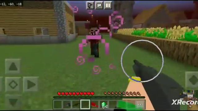 ???Но мы с жители приехали в деревню пиксель и увидели это в Майнкрафт Bedrock Edition смотреть онлайн