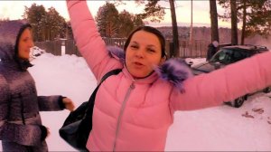 Новогодние гости из деревни к нам приехала братва.