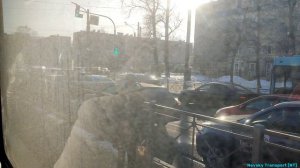 Трамвай №🟥27🟦. ("Река Оккервиль - Ст. метро "Рыбацкое").