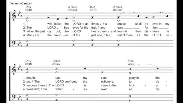 72 Taste and See - Psalm 34:2–3, 16–17, 18–19, 20–21 - 21st Sunday in Ordinary Time смотреть онлайн