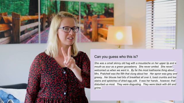 English Writing: Character Descriptions // Learning From Home
