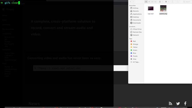 Convert Video file to GIF on MacOS/Windows/Linux (FREE) with ffmeg смотреть онлайн