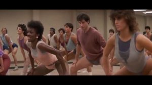 Супер фитнес Джона Траволты и Джейми Ли Кёртис 1985 год