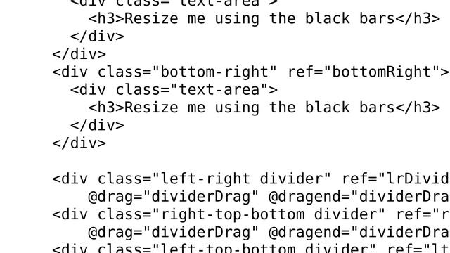 Code Review: Resizable split DIVs Vue.js смотреть онлайн