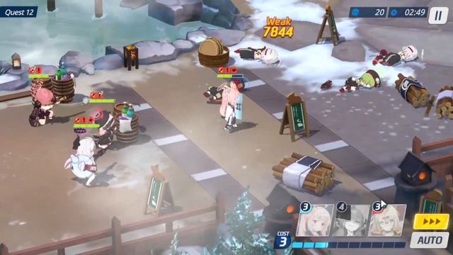 [Blue Archive] Event Onsen Stage 12 Bamboo Recreation Center(Clear 360Sec + 3 Turn ) смотреть онлайн
