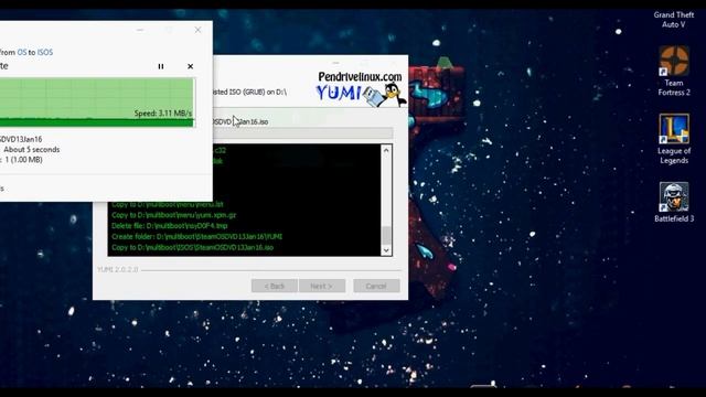 Make SteamOS USB Stick using YUMI Grub for MultiBoot Windows (Dualboot) смотреть онлайн