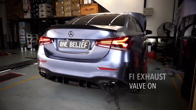 MERCEDES A250 W177 X FI EXHAUST
