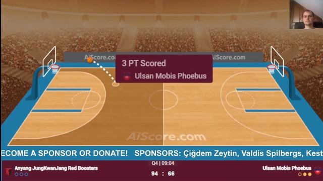 ? Live: Anyang JungKwanJang Vs Mobis Phoebus | Live Play By Play Scoreboard