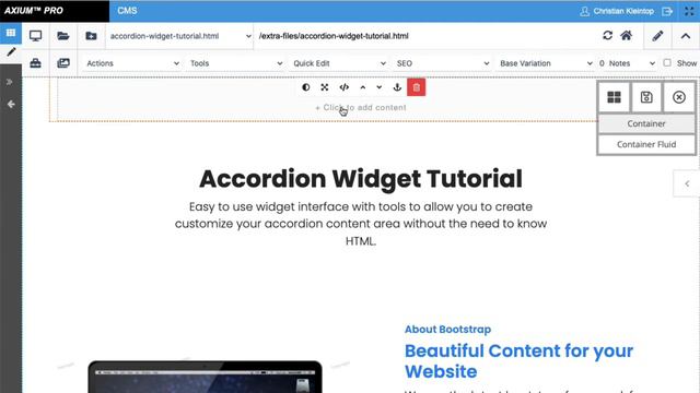 Accordion Widget Tutorial смотреть онлайн