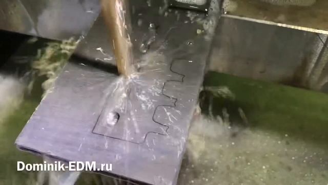 Многопроходная и однопроходная электроэрозионная обработка. Сравнение поверхности. Станок серии DK7 смотреть онлайн