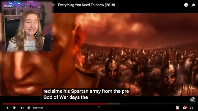 REACTION to the Story of Kratos - Summary of God of War 1, 2, and 3 смотреть онлайн