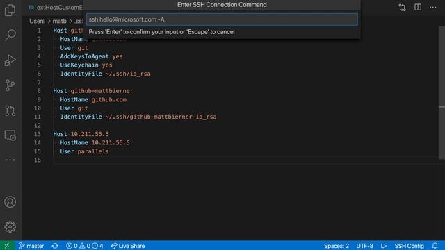 VS Code tips — Configuring ssh hosts for the remote ssh extension смотреть онлайн