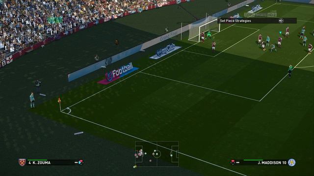 eFootball PES 2021 - West Ham vs Leicester City GAMEPLAY PC смотреть онлайн