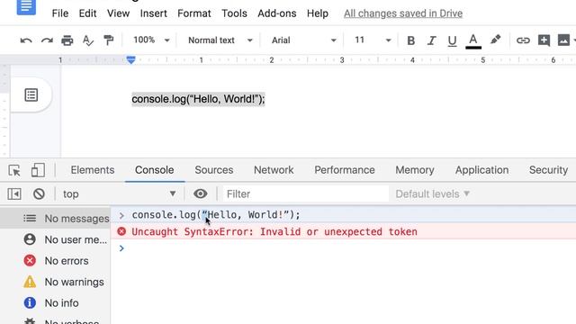 Invalid or unexpected token - Quotation Marks Bug смотреть онлайн