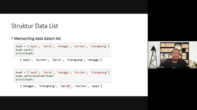 Tutorial Pemrograman Python (Bag. 9) + FREE Modul | List & Tuple смотреть онлайн
