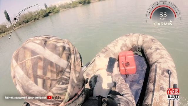 ТЕСТ НА ВОДЕ / ПВХ лодка НДНД FLINC FT320A транец в цвет баллона / мотор Tohatsu 9.8 на 70% газа смотреть онлайн