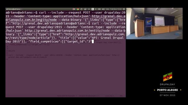 Drupalday POA 2015: Integrando seu App em Ionic com Drupal 8 смотреть онлайн