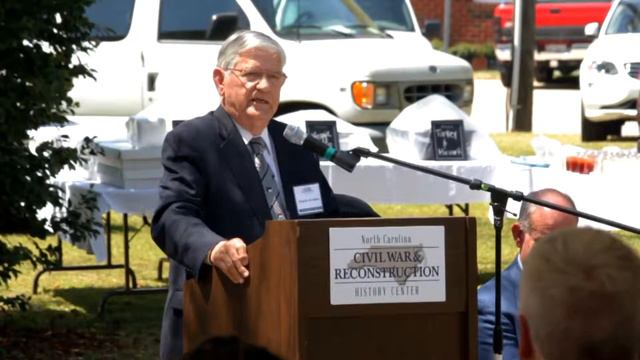 James G. Martin Speaks At The NC Civil War & Reconstruction History Center Groundbreaking Ceremony смотреть онлайн