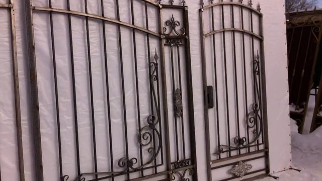 Ковторг - Ворота и калитка Арт. 1 в наличии смотреть онлайн