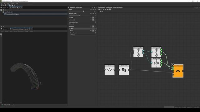 KNOW YOUR NODES Bend Node for Procedural Modeling смотреть онлайн