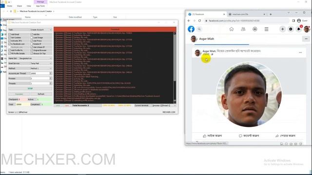 Auto Create Unlimited Facebook Account Fully Automated Advance Tool Live Account Creation. смотреть онлайн