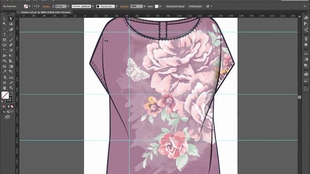 Add folds and shadow to a garment | Adobe Illustrator смотреть онлайн
