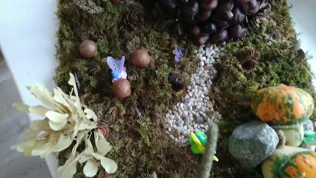 ПОДЕЛКИ ИЗ ПРИРОДНОГО МАТЕРИАЛА?ОСЕННИЕ ПОДЕЛКИ?ИДЕЯ ДЛЯ ОСЕННЕЙ ВЫСТАВКИ? ВОЛШЕБНЫЙ ЛЕС ? смотреть онлайн