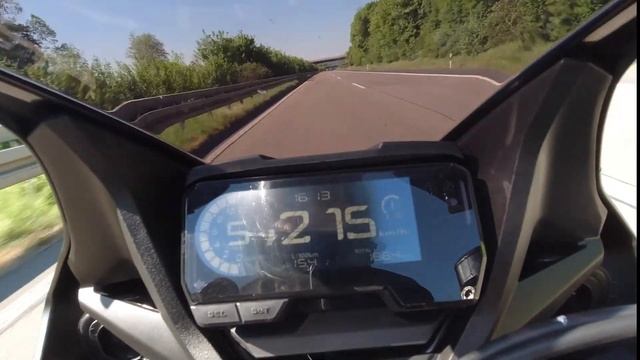 Honda CBR 650R  | 2019 | 0-248 Km/h | Acceleration | Top Speed | German Highway