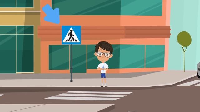 Правила Дорожного Движения как правильно переходить дорогу. Разберемся с Мией.mp4