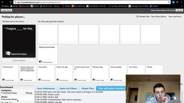 Cards Against Humanity Online - Pretend Your Xyzzy - #2 смотреть онлайн