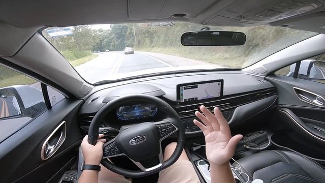 CURTINDO a ESTRADA de CARRO ELÉTRICO! | JAC E-JS4⚡? смотреть онлайн