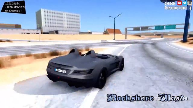 GTA San Andreas - 2008 Mercedes Benz SLR Moss EnRoMovies _REVIEW смотреть онлайн