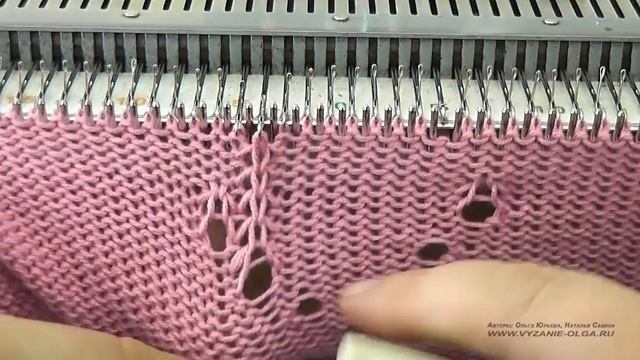 ПЕТЛИ С НАКИДАМИ ПО ИЗНАНКЕ смотреть онлайн