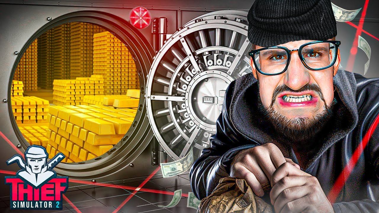 Я ОГРАБИЛ ОГРОМНЫЙ БАНК! ФИНАЛ СИМУЛЯТОР ВОРА 2! В ШОКЕ ОТ КОНЦОВКИ! (THIEF SIMULATOR 2) смотреть онлайн