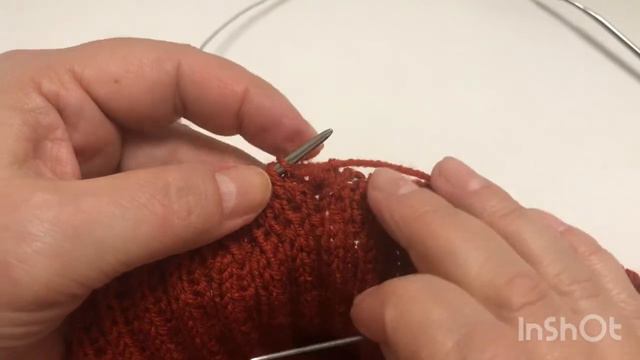Эластичное закрытие петель для манжет рукавов и низа изделия. смотреть онлайн