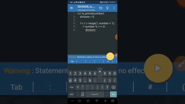 Python ? on Android: 8 Check If a Given is Prime a Custom Function смотреть онлайн