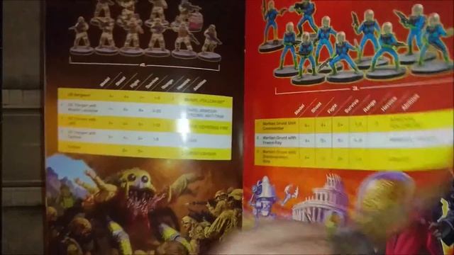 mars attacks unboxing from Mantic games смотреть онлайн