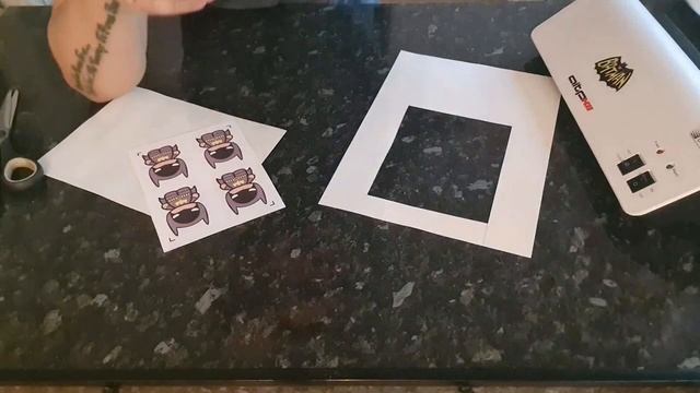Sublimation on to Oracal 651 - GLOSSY VINYL STICKERS!!! смотреть онлайн