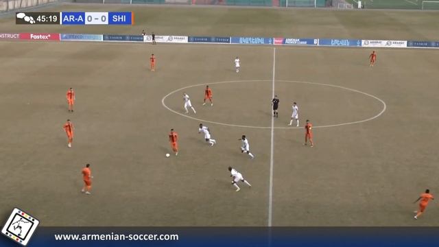 Ararat-Armenia - Shirak 1:0, Fastex Armenian Premier League 2022/23, Week 23 смотреть онлайн