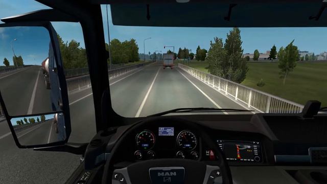 MAN TGX Truck with LPG Tanker | Euro Truck Simulator 2 | Steering Wheel Gameplay смотреть онлайн