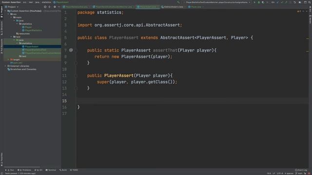 Create a custom matcher with AssertJ - JUnit Tutorial смотреть онлайн
