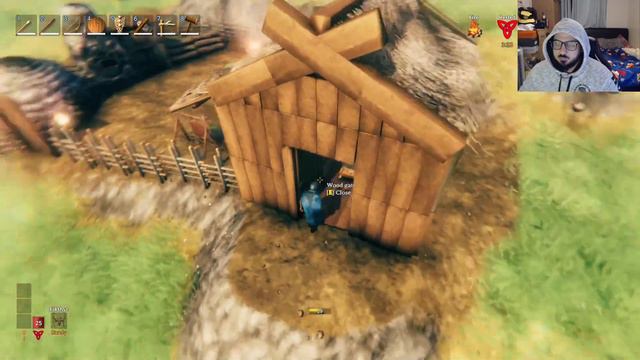 VALHEIM Playthrough Gameplay - Part 2 Boss Fight Eikthyr смотреть онлайн