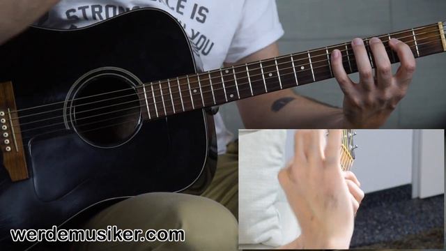 Guitar lesson - Star Wars - Easy song on guitar! смотреть онлайн