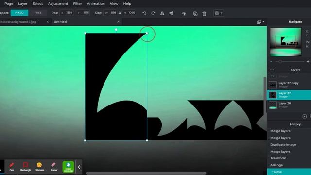 Pixelated Art 1 PixlrE FreeAdvancedPhotoEditor&ImageEditingTool Pixlr смотреть онлайн