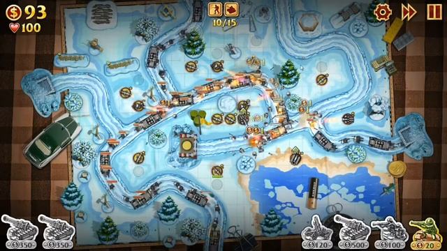 Toy Defense Hard Winter Level 6 смотреть онлайн