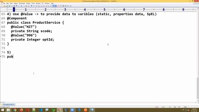 spring boot Microseevices Spring Application Annotation Configration spring Container content Auto смотреть онлайн