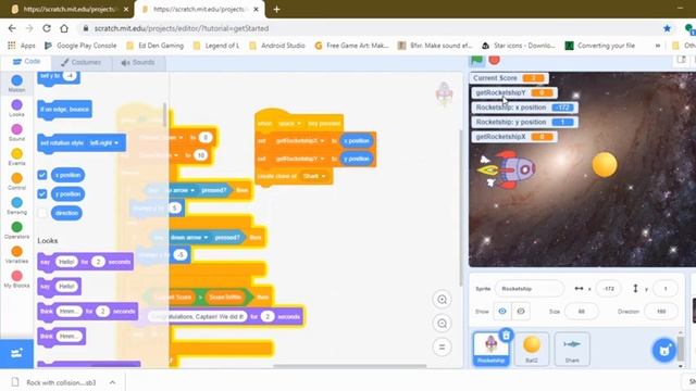 Scratch: Dodge 'em Game - Adding Lasers (Projectiles) Episode 4/4 смотреть онлайн